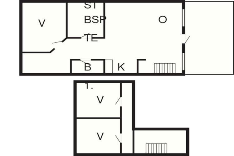 6 Person Holiday Home In Blokhus 布罗斯特 外观 照片